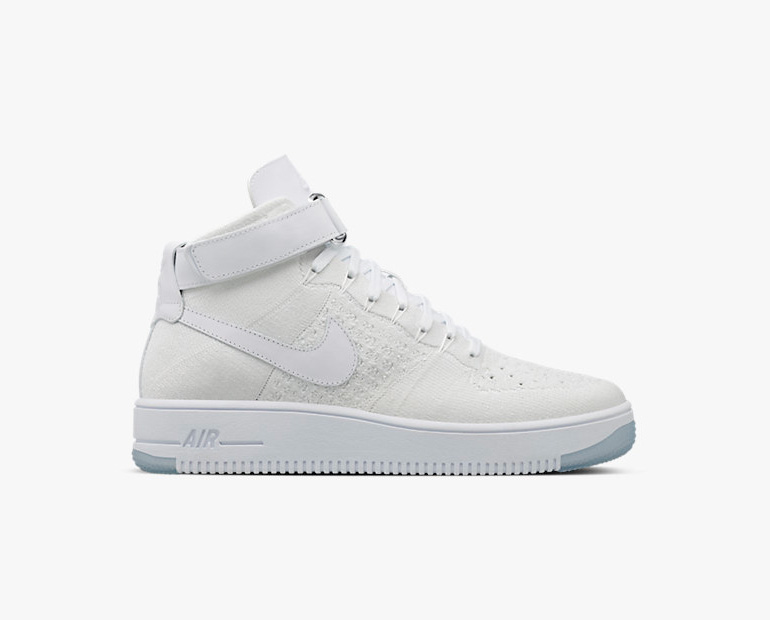 nike air force 1 flyknit white