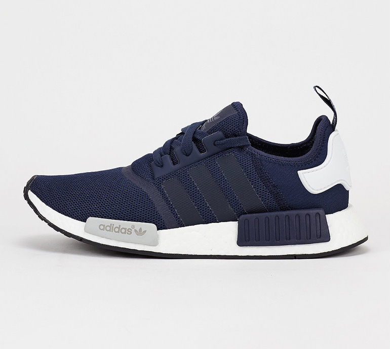 navy blue adidas nmd