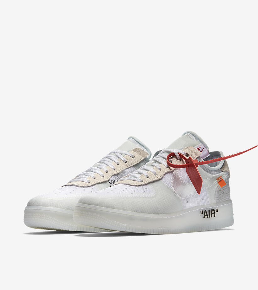 off white air force the ten