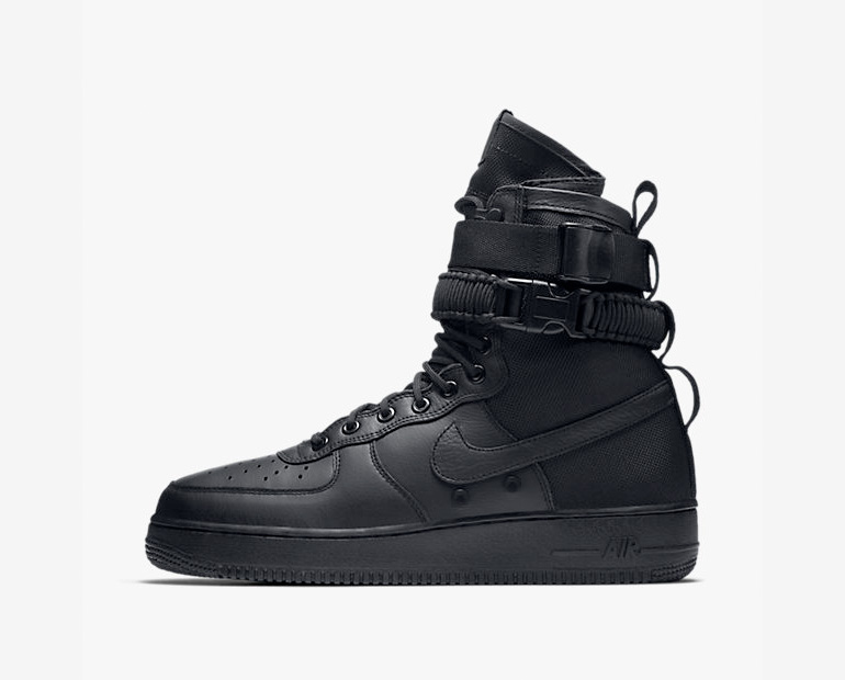 nike sf air force 1 black