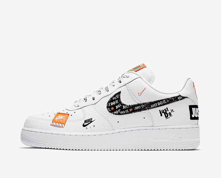 Nike Air Force 1 – White JUST DO IT 