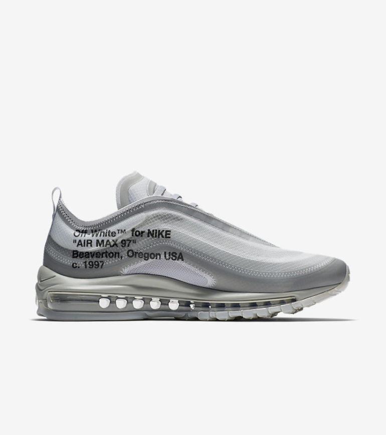 nike 97 off white grey