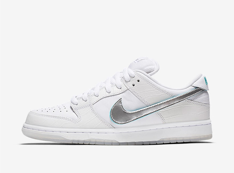 dunk diamond white