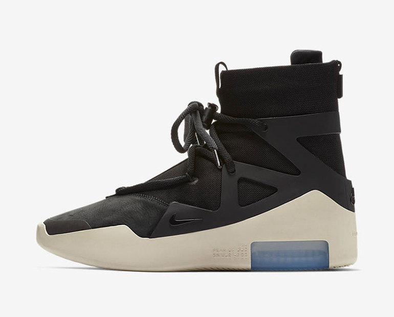 nike air fear of god 1 black