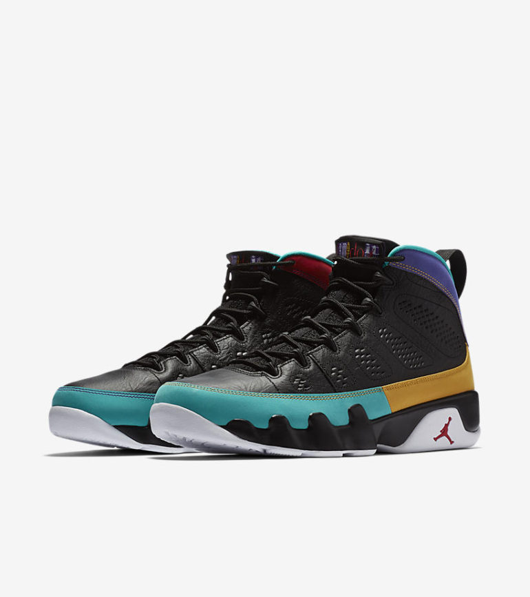 jordan 9 dream it do it on feet