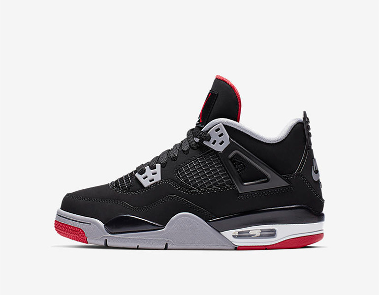 Air Jordan 4 GS â Bred | sneakerb0b RELEASES