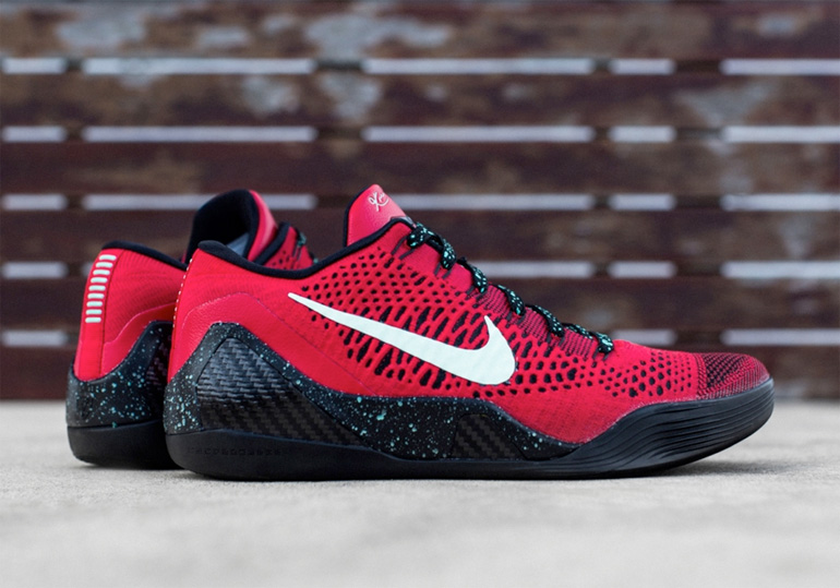 Nike Kobe 9 Elite Low – University Red | sneakerb0b RELEASES Kobe 9 Low On Feet