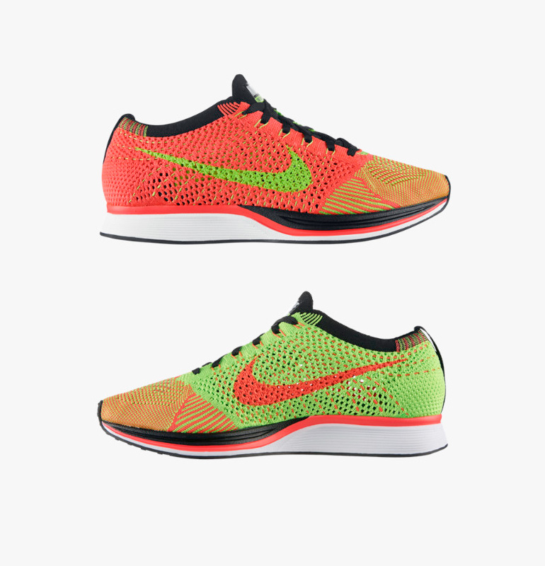 Nike Flyknit Racer – Hyper Punch / Electric Green | sneakerb0b RELEASES