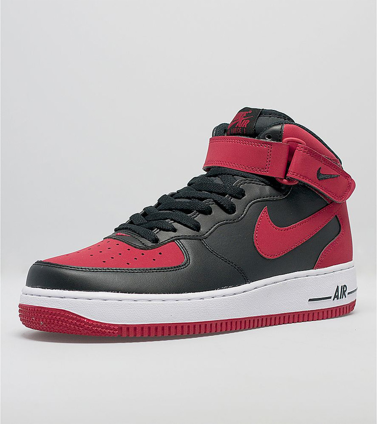 Nike Air Force 1 Mid – Bred | sneakerb0b RELEASES