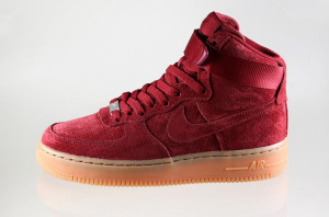 Nike WMNS Air Force 1 High Suede – Team Red | sneakerb0b RELEASES