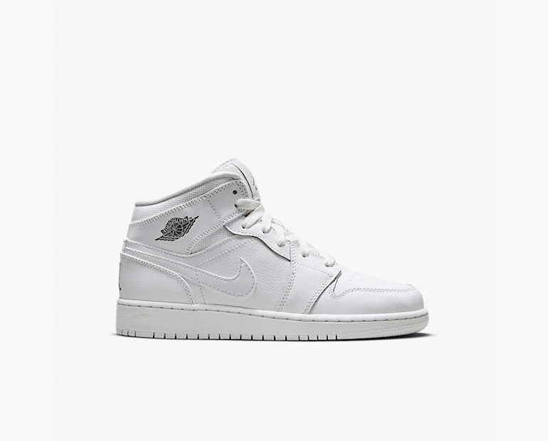 Air Jordan 1 Mid BG – White | sneakerb0b RELEASES