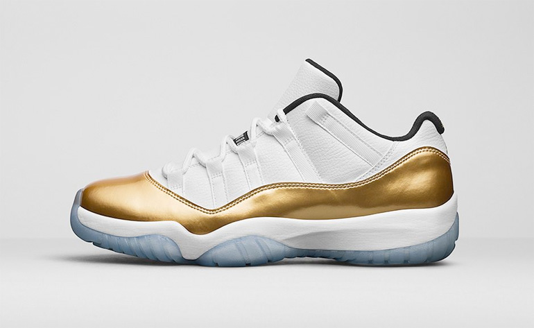 Air Jordan 11 Low – White / Gold | sneakerb0b RELEASES