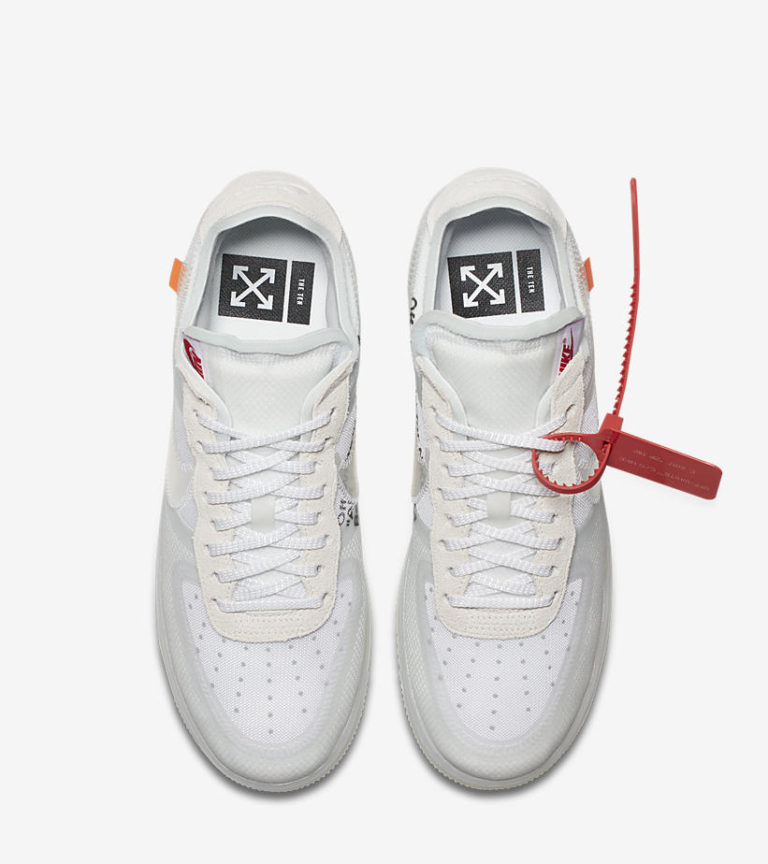 Off-White x Nike Air Force 1 Low – The Ten | sneakerb0b RELEASES