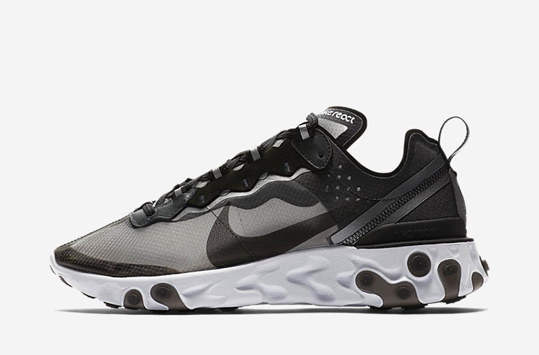 nike react element anthracite