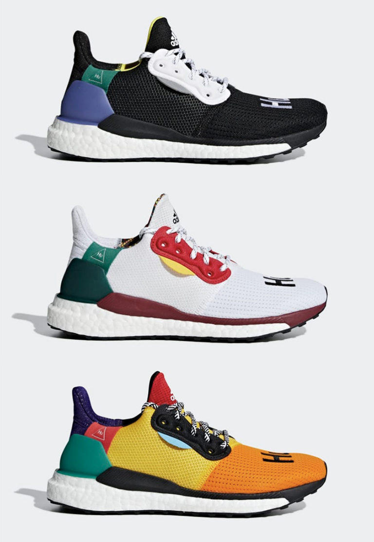 Pharrell Williams x adidas Solar Hu Glide ST | sneakerb0b RELEASES