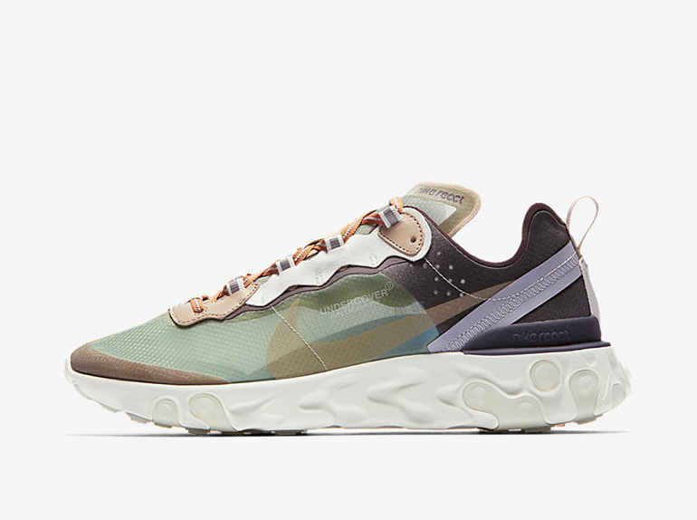 nike react element 87 black green