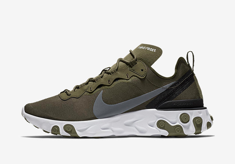 nike react element olive
