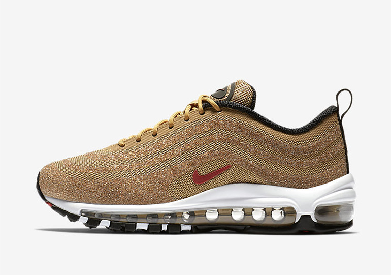 swarovski air max 97 gold
