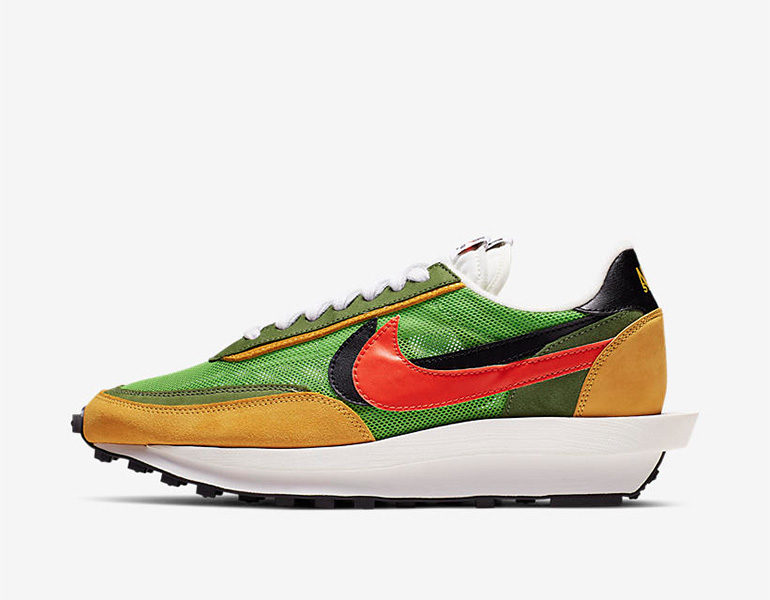 sacai x Nike LDV Waffle – Green | sneakerb0b RELEASES