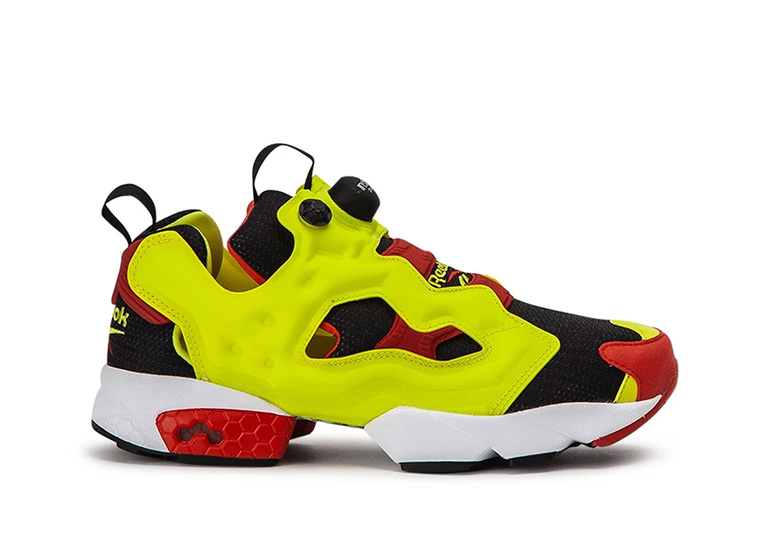 reebok instapump fury boost citron