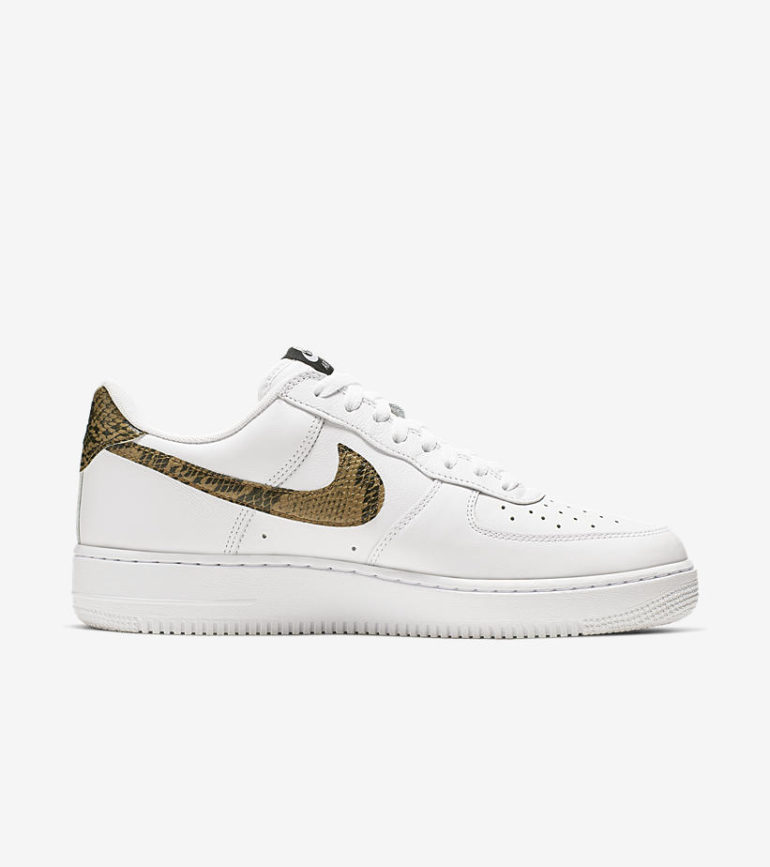 nike air force 1 low retro ivory snake