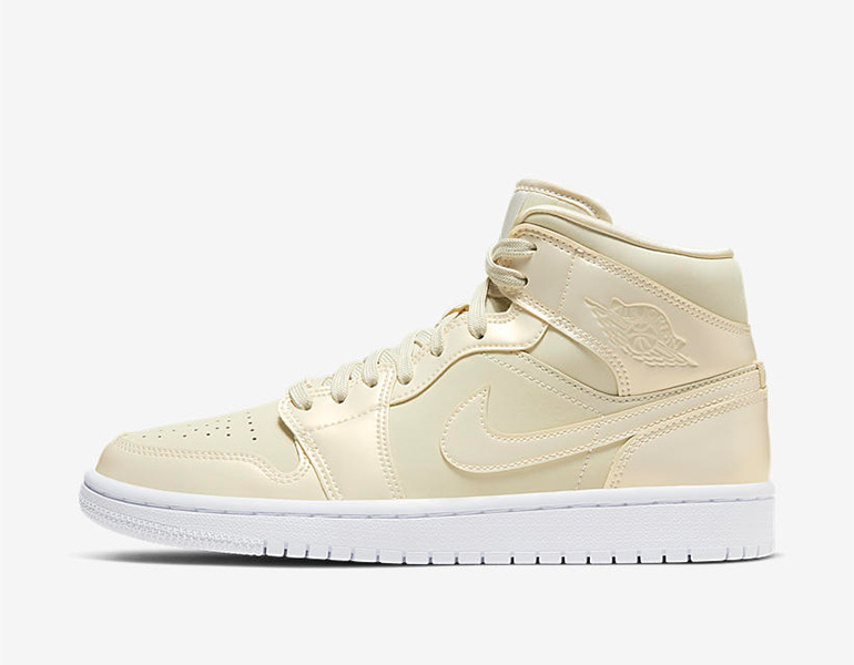 air jordan 1 mid se fossil white