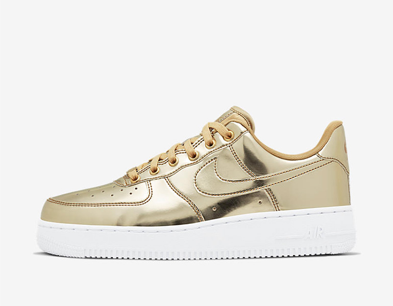 Nike Air Force 1 WMNS – Metallic Gold | sneakerb0b RELEASES