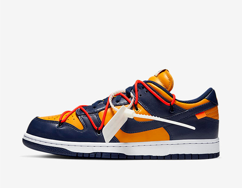 Off-White x Nike Dunk Low – Michigan | sneakerb0b RELEASES