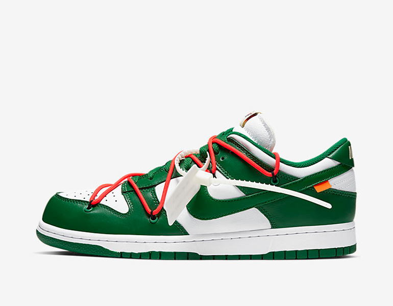Off-White x Nike Dunk Low – Pine Green | sneakerb0b RELEASES