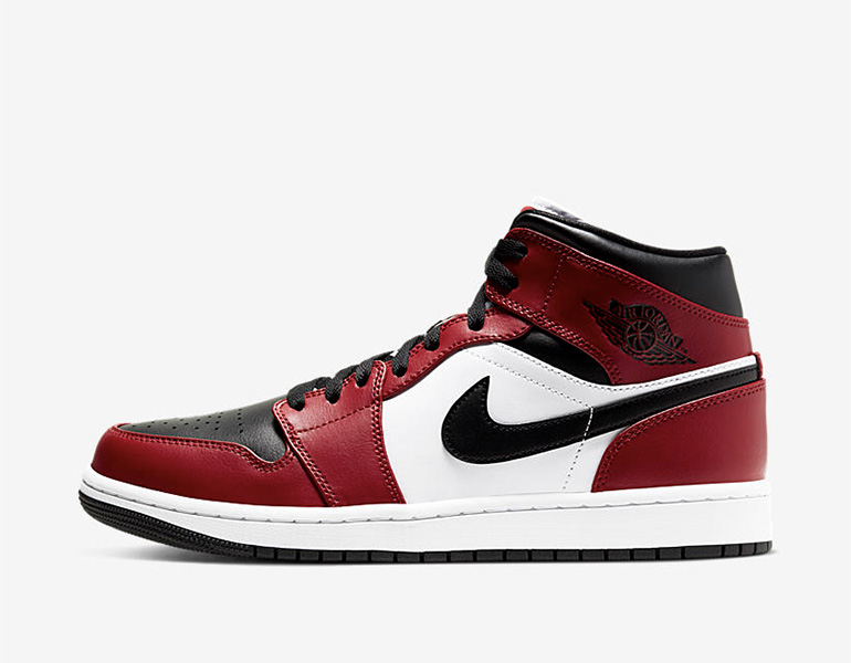 Air Jordan 1 Mid – Chicago Toe | sneakerb0b RELEASES
