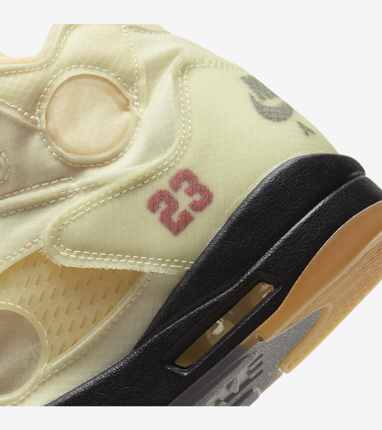 Off-White x Air Jordan 5 â Sail | sneakerb0b RELEASES