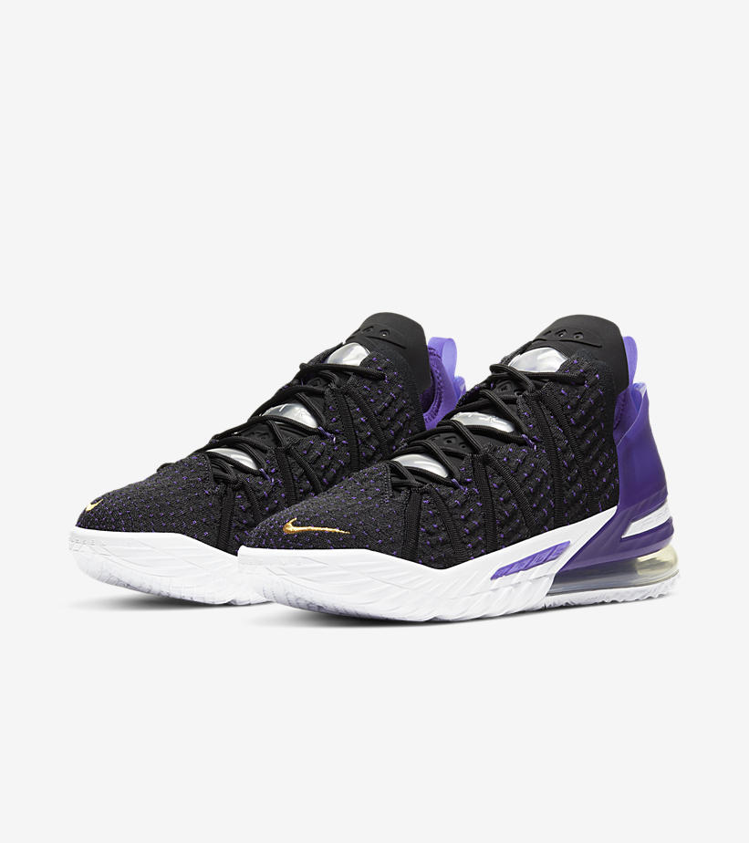 Nike LeBron 18 – Lakers Court Purple | sneakerb0b RELEASES