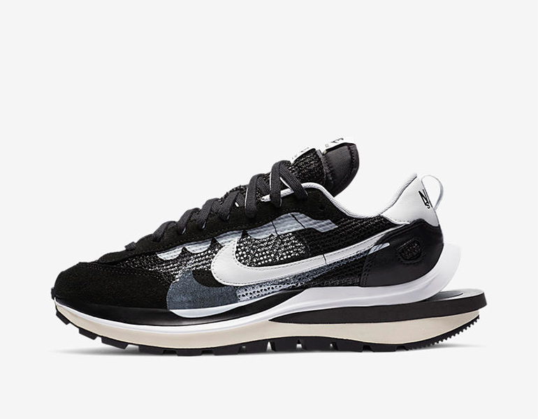 sacai x Nike VaporWaffle – Black White | sneakerb0b RELEASES