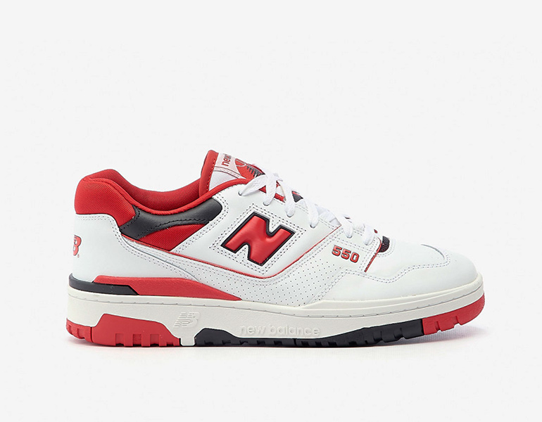 New Balance BB550 – White Red | sneakerb0b RELEASES