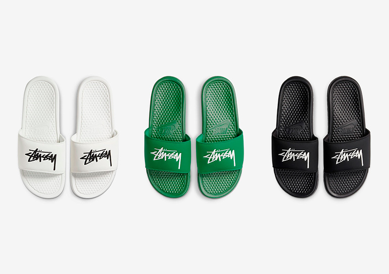 Stüssy x Nike Benassi Slides | sneakerb0b RELEASES