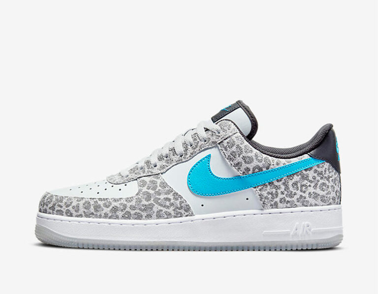 nike air force 1 leopard grey