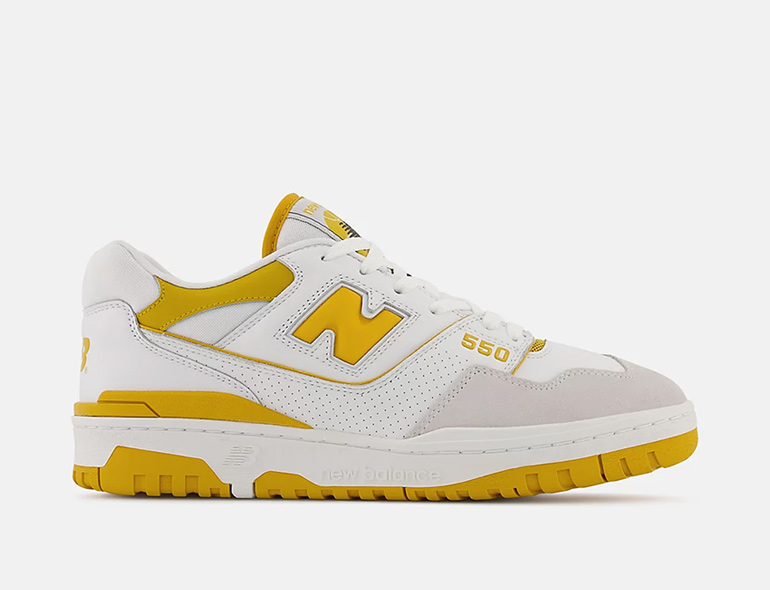 new balance 550 varsity yellow