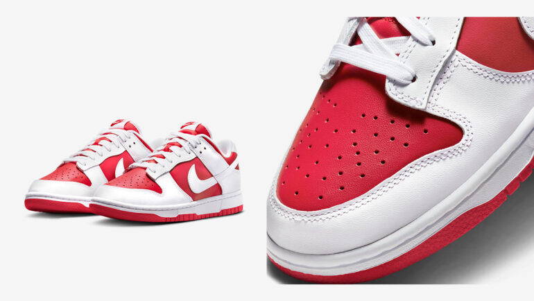 Nike Dunk Low – White University Red | sneakerb0b RELEASES
