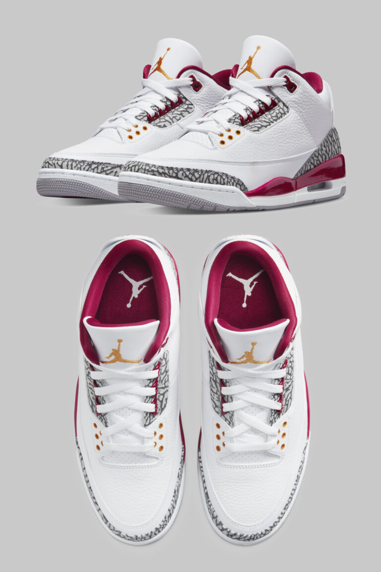 Air Jordan 3 – Cardinal Red | sneakerb0b RELEASES