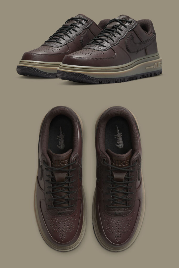 Nike Air Force 1 Luxe â Brown Basalt | sneakerb0b RELEASES