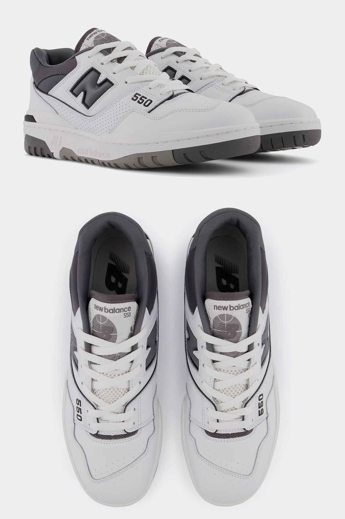 New Balance 550 White Dark Grey sneakerb0b RELEASES