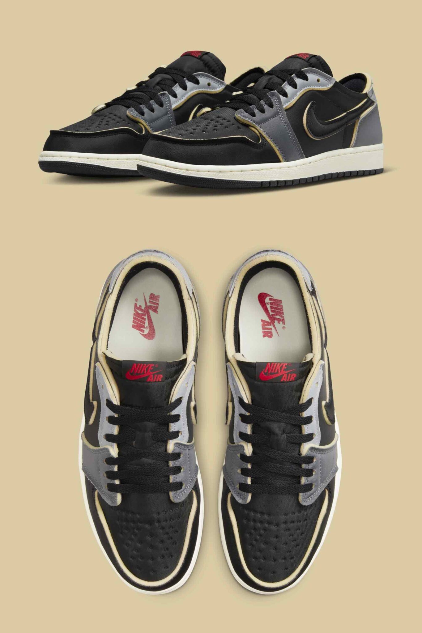 Air Jordan 1 Low OG EX â Dark Smoke Grey | sneakerb0b RELEASES