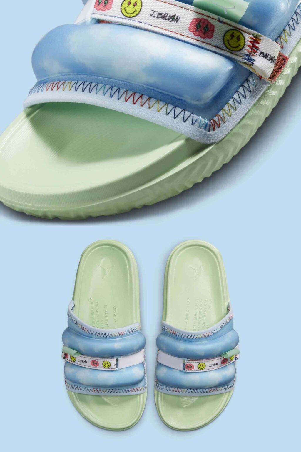 jordan super play slide j balvin