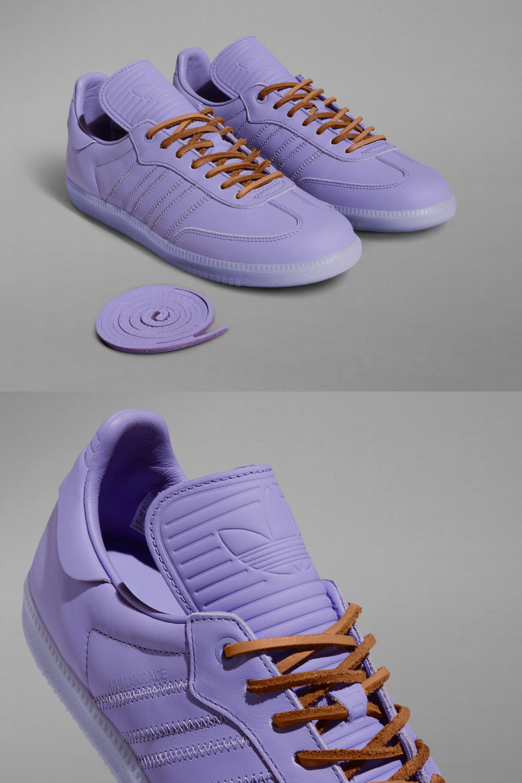 Pharrell Williams X Adidas Humanrace Samba – Purple | Sneakerb0b RELEASES