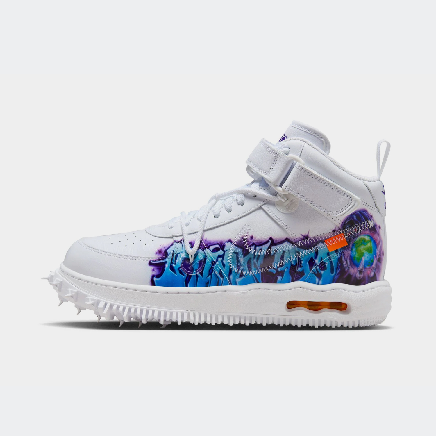 Nike X Off-White Air Force 1 Mid White Sneakers - Farfetch