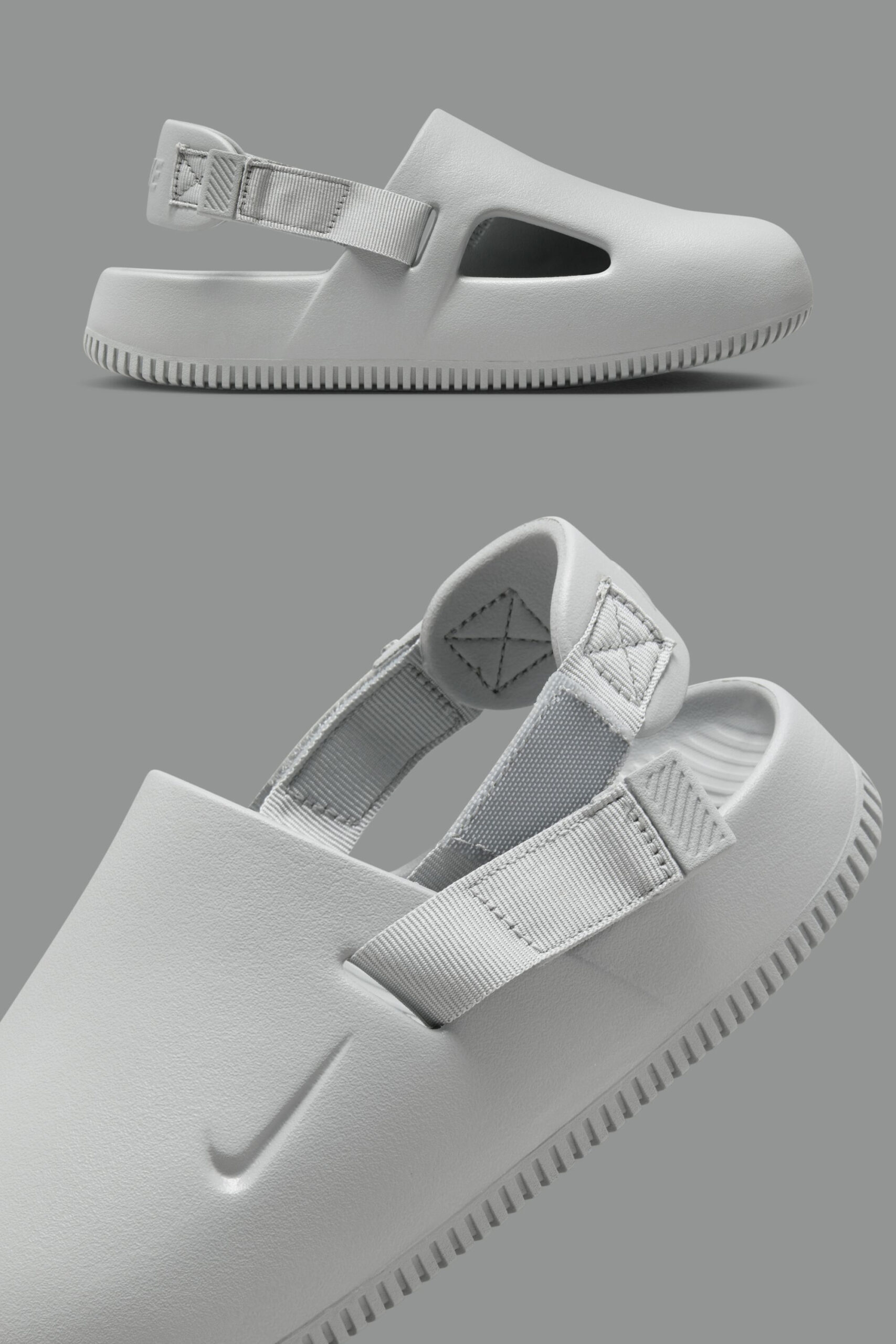 Nike Calm Mule / Clog – Grey | sneakerb0b RELEASES