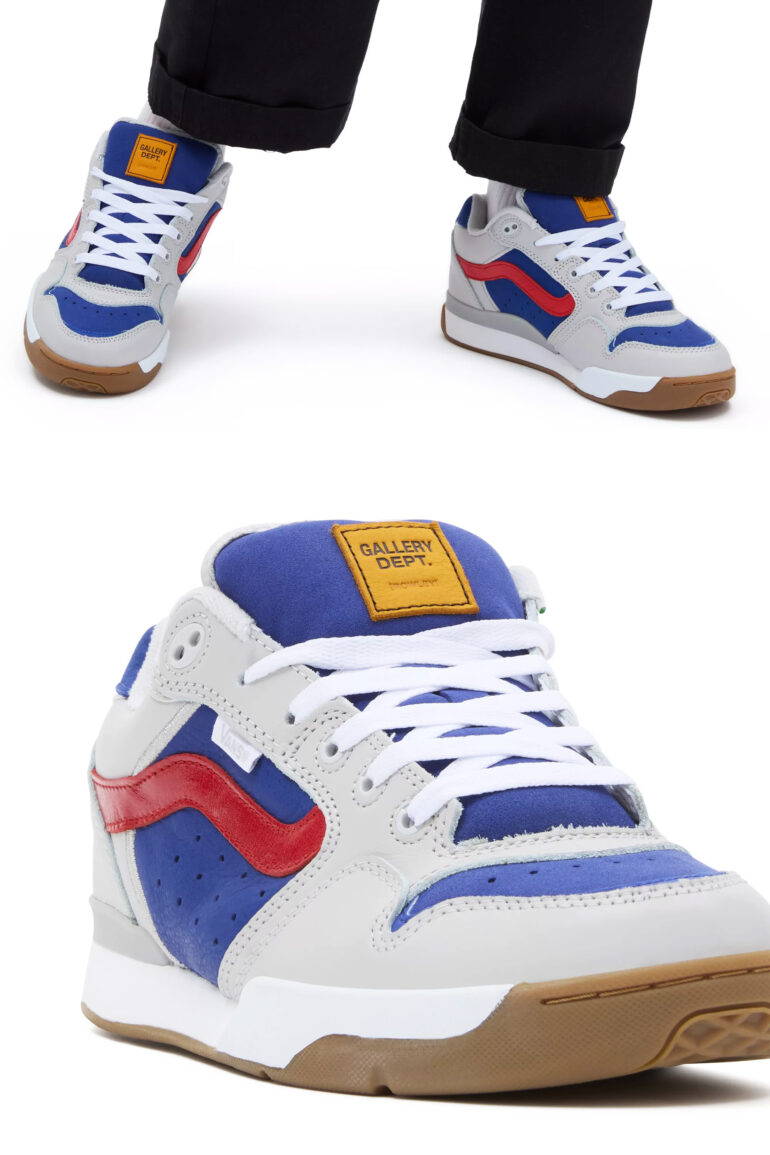 Gallery Dept. x Vault By Vans Rowley XLT LX Blue Steel sneakerb0b